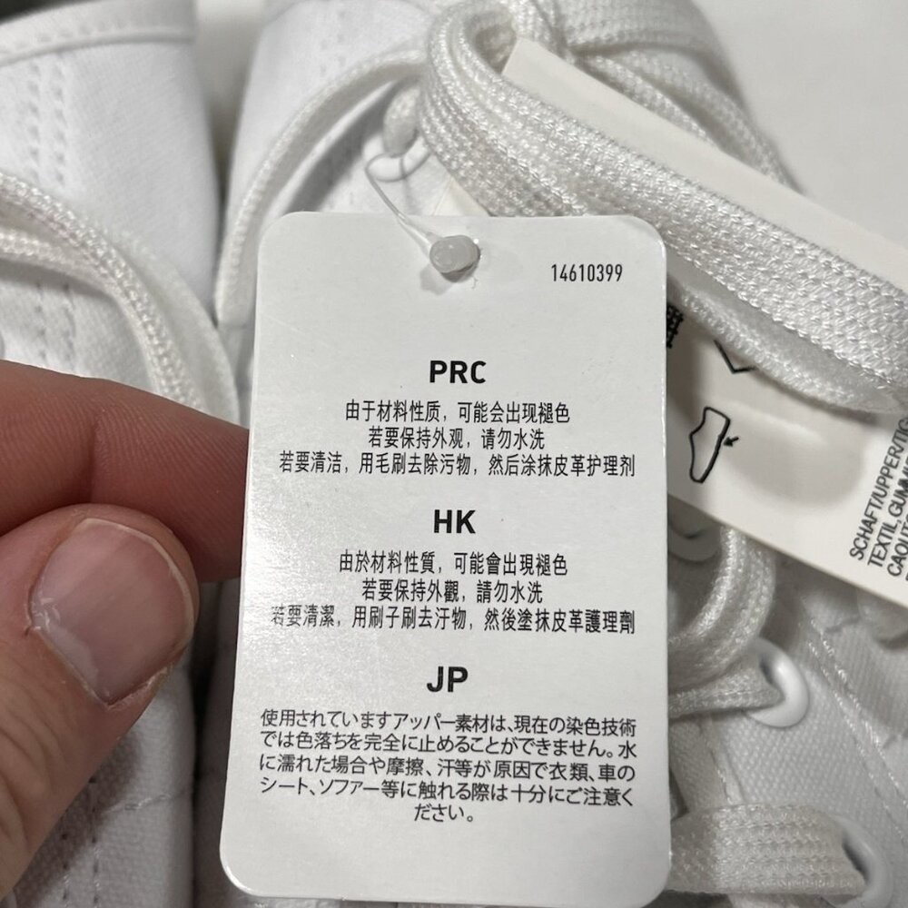 Adidas Nizza RF White Canvas Gum Sole Sneakers Men’s 10.5 EF1883 New - Picture 6 of 16